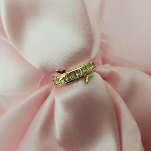 Cute Butterflies Ring Rosegold
