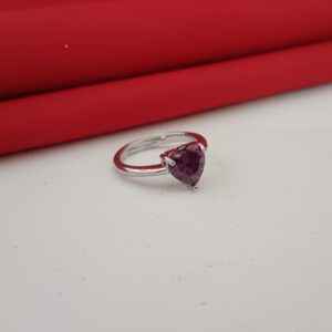 Heart Ring Purple