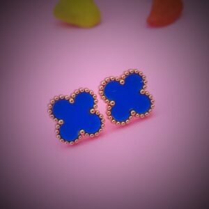 Cute Blue Flower Studs